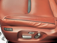 CX-9 AWD Signature - Jet Black Exterior on Chroma Brown Perforated Nappa Leather Upholstery - Carfax... (image 9)