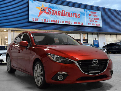  2015 Mazda Mazda3 NAV LEATHER SUNROOF LOADED! WE FINANCE ALL CR