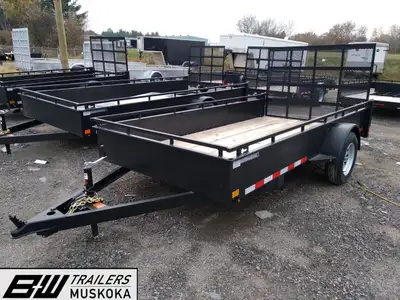 Canada Trailers 6' by 12' Utility trailer. Perfect for your ATV, Lawn Mower, Snowblower, etc. See mo...