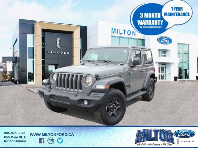 2023 Jeep Wrangler Sport 2-DOOR SPORT in Cars & Trucks in Oakville / Halton Region