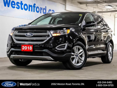  2018 Ford Edge SEL +PANROOF+REV CANM+NAVIGATION+LEATHER