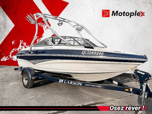 2011 larson 1850 lx 3.0 TKS in Powerboats & Motorboats in Laval / North Shore - Image 2