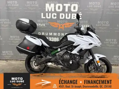 Kawasaki Versys 650 LT 2016 54 962 KM FREINS ABS 3 VALISES DÉTACHABLES NOUS OFFRONS UNE GARANTIE DE...