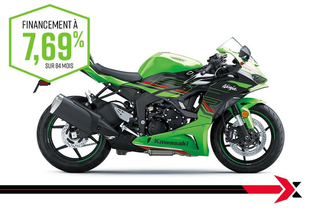 2024 KAWASAKI NINJA ZX-6R KRT EDITION in Sport Bikes in Gatineau