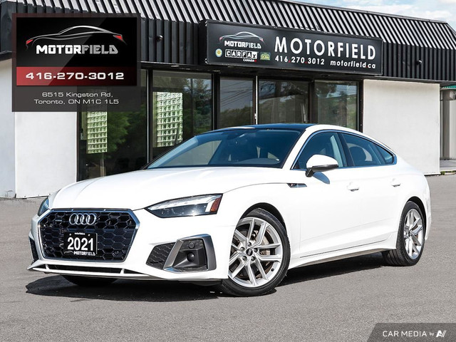 2021 Audi A5 Sportback Sportback Progressiv 2.0 TFSI Quattro *On in Cars & Trucks in City of Toronto