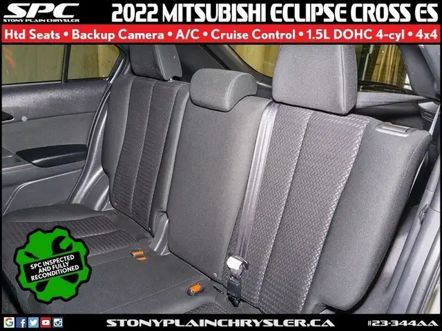 2022 Mitsubishi Eclipse Cross ES dans Autos et camions dans Saint-Albert - Image 25