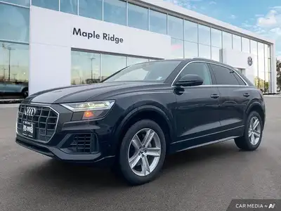 This Audi Q8 delivers a Intercooled Turbo Gas/Electric V-6 3.0 L/183 engine powering this Automatic...
