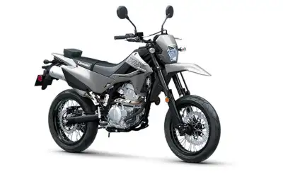 The KLX®300SM ultimate lightweight supermoto motorcycle takes the fun to the streets in full supermo...