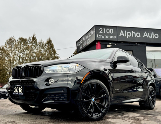 2018 BMW X6 XDrive35i|M SPORT PCKG|PREM ENHNCD|DRV ASST PLUS| in Cars & Trucks in City of Toronto