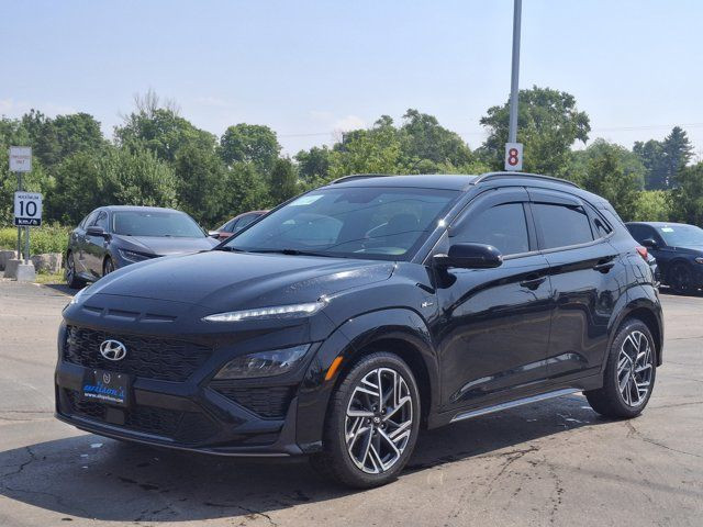 2022 Hyundai Kona N Line AWD | Nav | Leather | Sunroof | HUD in Cars & Trucks in Guelph
