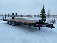  2024 Pre-Owned  8.5 x 26'  Equipment Trailer  - 21 000# GVWR