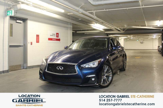 2018 Infiniti Q50 3.0t LUXE AWD in Cars & Trucks in City of Montréal