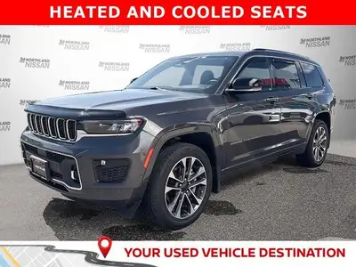HEATED SEATS | HEATED STEERING WHEEL | USB CHARGING PORTS! Come see this 2022 Jeep Grand Cherokee L...