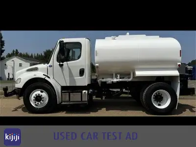 Free Winter tires with all purchases! 2017 FREIGHTLINER M2 106 WATER TRUCK, 11,973 Miles, ISB Cummin...