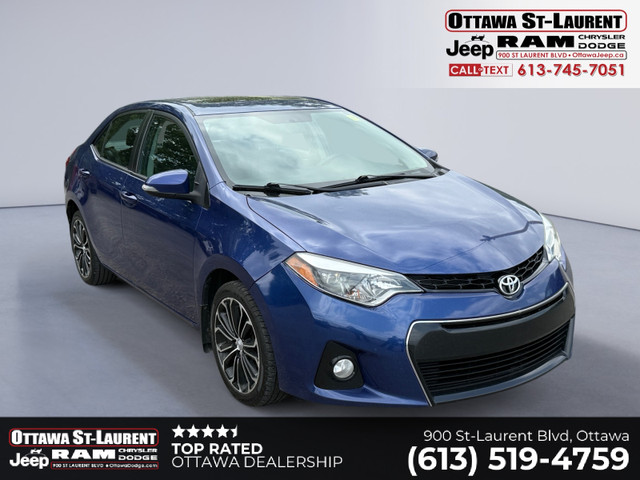 2014 Toyota Corolla 4-door Sedan S CVTi-S in Cars & Trucks in Ottawa