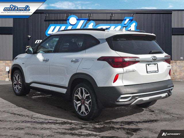 2021 Kia Seltos SX Turbo AWD | Leather | Sunroof | Nav | in Cars & Trucks in Guelph - Image 3