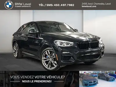 ===== 2021 BMW X4 M40i | Gr. Sup. Amélioré | Accès confort | ===== ===== * Groupe Supérieur Amélioré...