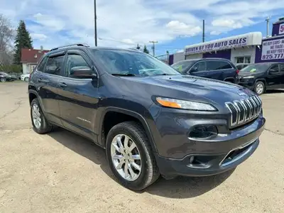 2015 JEEP CHEROKEE LIMITED 4WD 3.2L V6 ONE OWNER FULLY LOADED