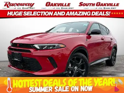2024 DODGE HORNET R/RT PLUS AWD Hot Tamale Exterior (Red) Black Interior w/ Black Leather Seats 1.3L...