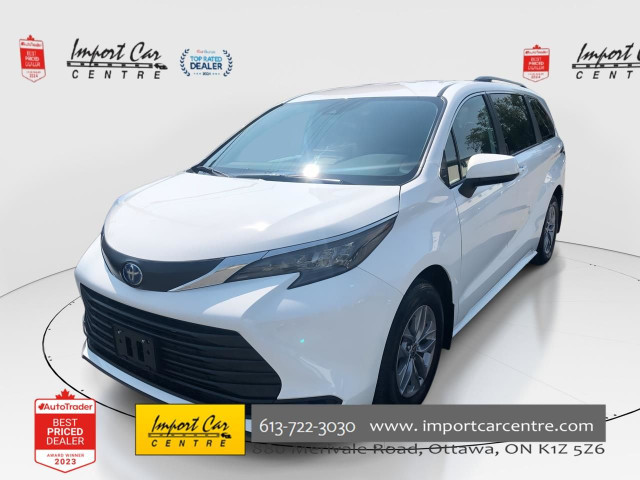2025 Toyota Sienna LE 8-Passenger HYBRID, LIKE NEW!! ONLY 28K... in Cars & Trucks in Ottawa