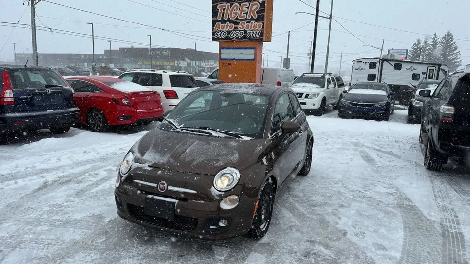 2014 Fiat 500 2 SETS OF WHEELS**ONLY 156KMS**CERTIFIED