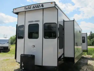 NEW SIERRA 401FLX IN STOCK- DOVE INTERIOR COLOUR, DUAL PANE WINDOW'S, DUAL AIR - LOADED LUXURY DESTI...