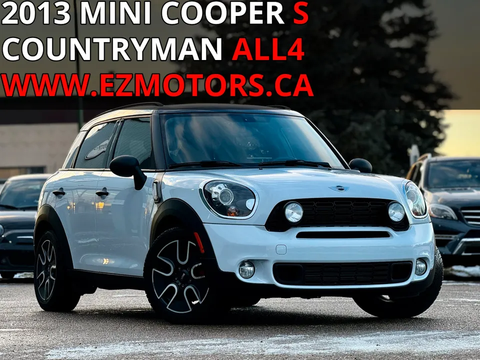 2013 MINI Cooper Countryman S ALL4/ONLY 84156 KMS!! ONE OWNER/CL