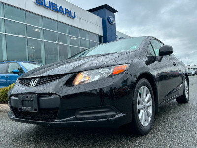 2012 Honda Civic Cpe SUNROOF | LOW KMS | 2DR | CRUISE CONTROL | 