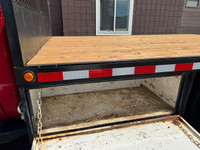 2013 Ford F-550 XL Flat Deck Reg Cab 6.8L V10 Gas 4X4 DRW ONLY 79,483 KM ! Engine Hours: 6,318 11 FT... (image 7)