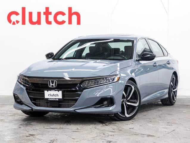 2022 Honda Accord Sport w/ Apple CarPlay & Android Auto, Rearvie in Cars & Trucks in Ottawa