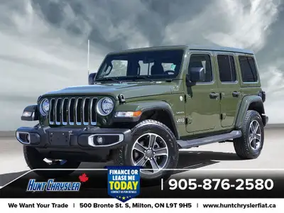 THE CAR YOU DESERVE AT A DEAL YOU CANT RESIST! 2023 JEEP WRANGLER 4-DOOR SAHARA 4X4 Equipped With A...