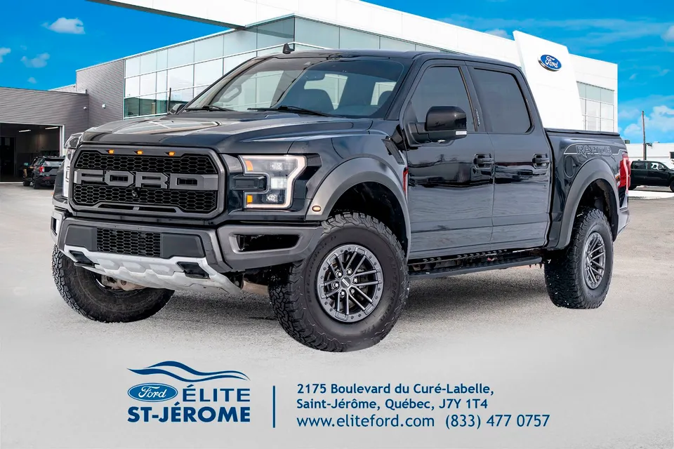 2020 Ford F-150 802A Raptor, TOIT PANO, ENS GRAPHIC, ENS CARBON