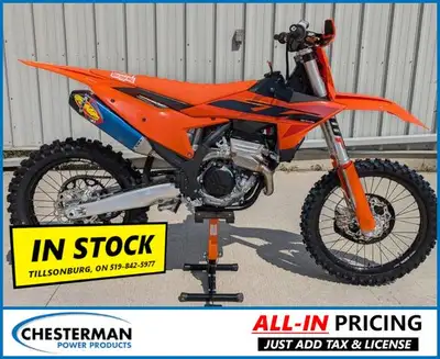 Welcome to Chesterman Power Products. Advertised Cash Price INCLUDES all dealer fees but EXCLUDES HS...