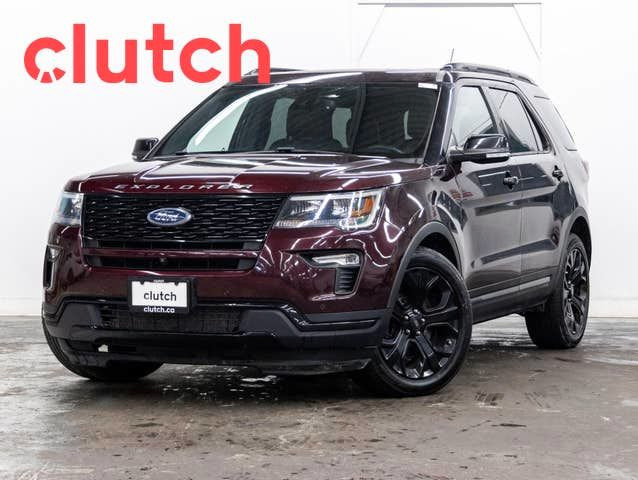 2019 Ford Explorer Sport 4WD w/ Apple CarPlay & Android Auto, Su in Cars & Trucks in City of Toronto