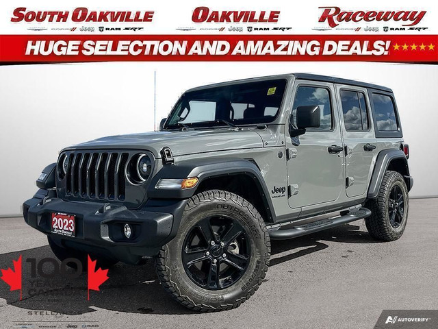 2023 Jeep Wrangler ALTITUDE | CLEAN CARFAX | CARPLAY | BACK UP C in Cars & Trucks in Oakville / Halton Region