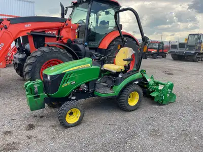 2021 John Deere 1025R with Only 295 hours Comes with a 3-point hitch tiller This unit is in excellen...