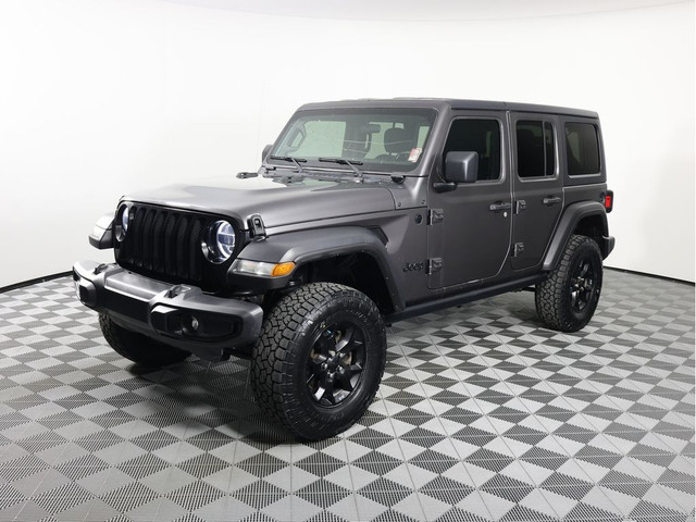 2021 Jeep Wrangler UNLIMITED WILLYS | Hardtop | Preferred Packag in Cars & Trucks in Calgary