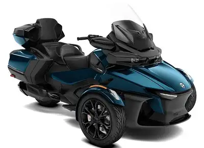 2023 Can-Am Spyder RT Limited Petrol Metallic GET $2000 OFF OR 3 YEAR WARRANTY NON-CURRENT CLEAROUT...