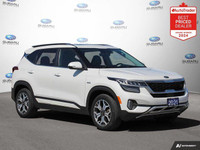 New Price! Snow White Pearl 2021 Kia Seltos EX ACC AWD CVT 2.0L I4 MPI APPLE CAR PLAY, SUNROOF, HEAT... (image 6)