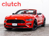 2022 Ford Mustang EcoBoost Premium w/Apple CarPlay, Heated Front