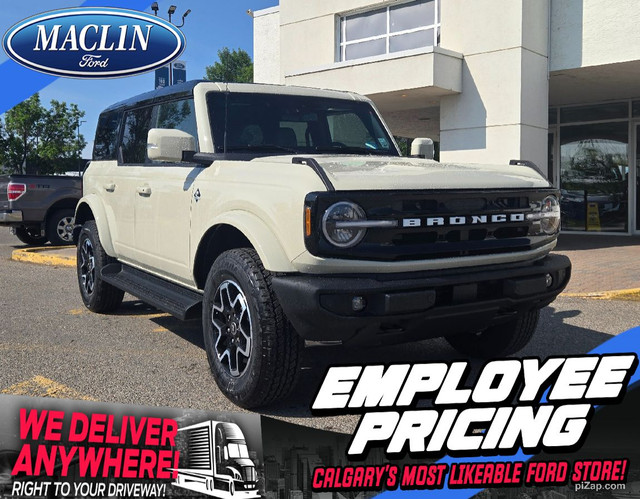 2025 Ford Bronco OUTER BANKS | REMOTE START | 360 CAMERA | G.O.A in Cars & Trucks in Calgary