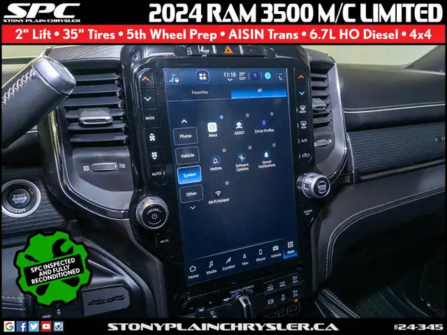 2024 RAM 3500 Limited 4x4 Mega Cab 6'4 in Cars & Trucks in St. Albert - Image 20