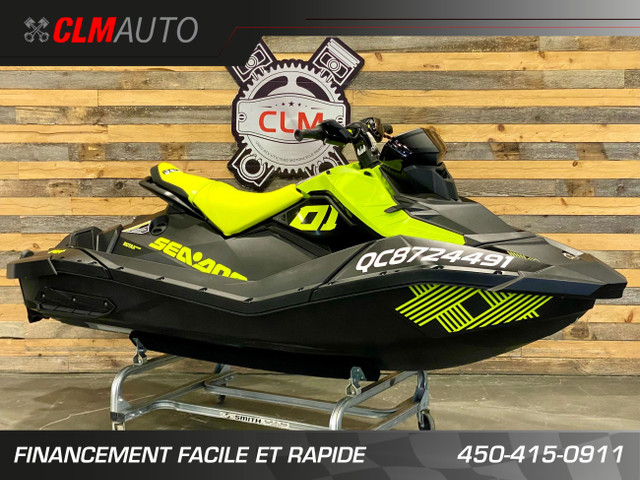 2023 BRP SEA-DOO SPARK TRIXX 2UP + AUDIO + IBR + VTS + TOILE / 2 in Personal Watercraft in Laval / North Shore