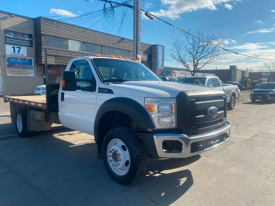 2012 Ford F-550 Regular Cab Dually Flat Bed 4WD