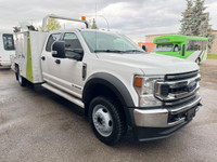 2020 Ford F-550 XLT Service Truck 6.7L V8 Diesel 141,462 KM 4X4 Brutus Service Body VMAC Power Windo... (image 5)
