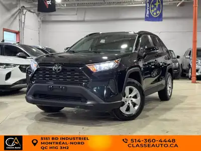 2020 Toyota RAV4 LE/AWD/AC/CAMERA/BLUETOOTH/CUIR/CRUISE/GR ELECT/BAS KM !!! 5151 BOULEVARD INDUSTRIE...