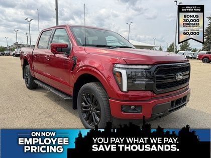 2025 Ford F-150 LARIAT 501A w/BLACK PKG, TOW/HAUL, OFFICE & MNRF in Cars & Trucks in Edmonton