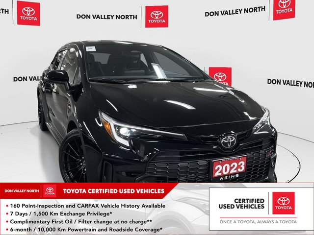 2023 Toyota GR Corolla Core INCOMING | CERTIFIED | ACCIDENT F... in Cars & Trucks in City of Toronto
