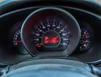 The 2018 Kia Soul EX in blue with front-wheel drive offers a responsive handling experience thanks t... (image 8)