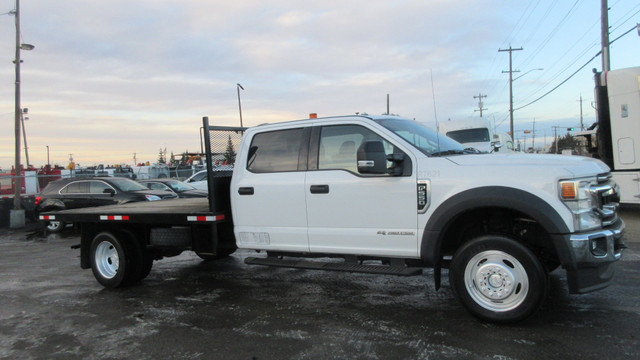 2021 Ford F-550 XLT CREW CAB FLAT DECK in Heavy Equipment in Vancouver - Image 4